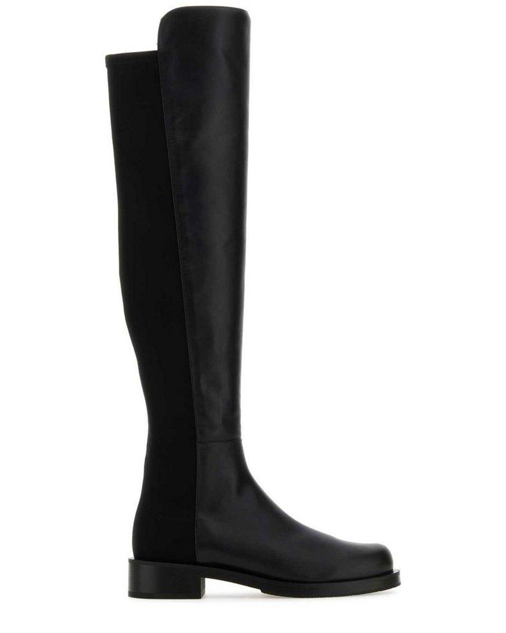 Stuart weitzman women's lexy round clearance toe leather lace up boots