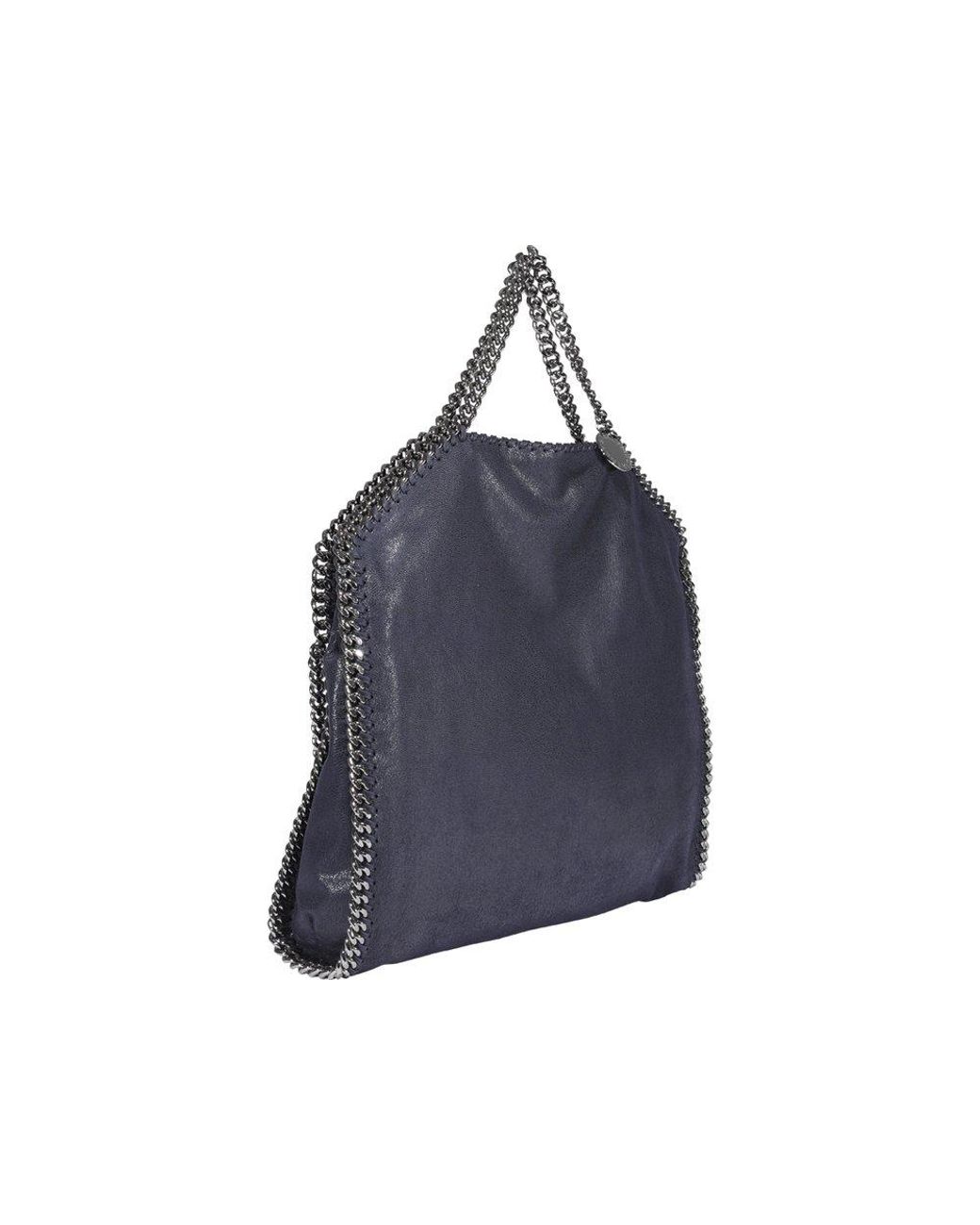 Stella McCartney Synthetic Falabella Fold Over Tote Bag in Navy 