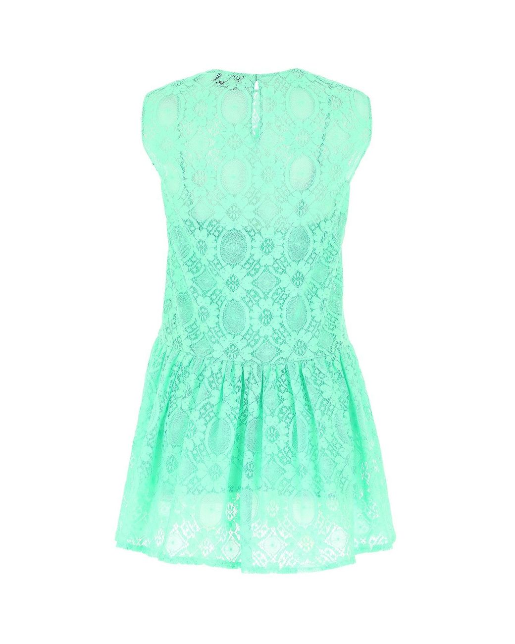 msgm green dress