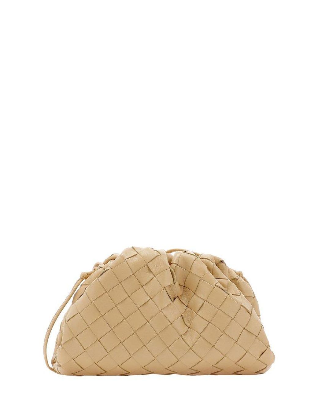 Bottega Veneta The Mini Pouch Bag in Natural Lyst