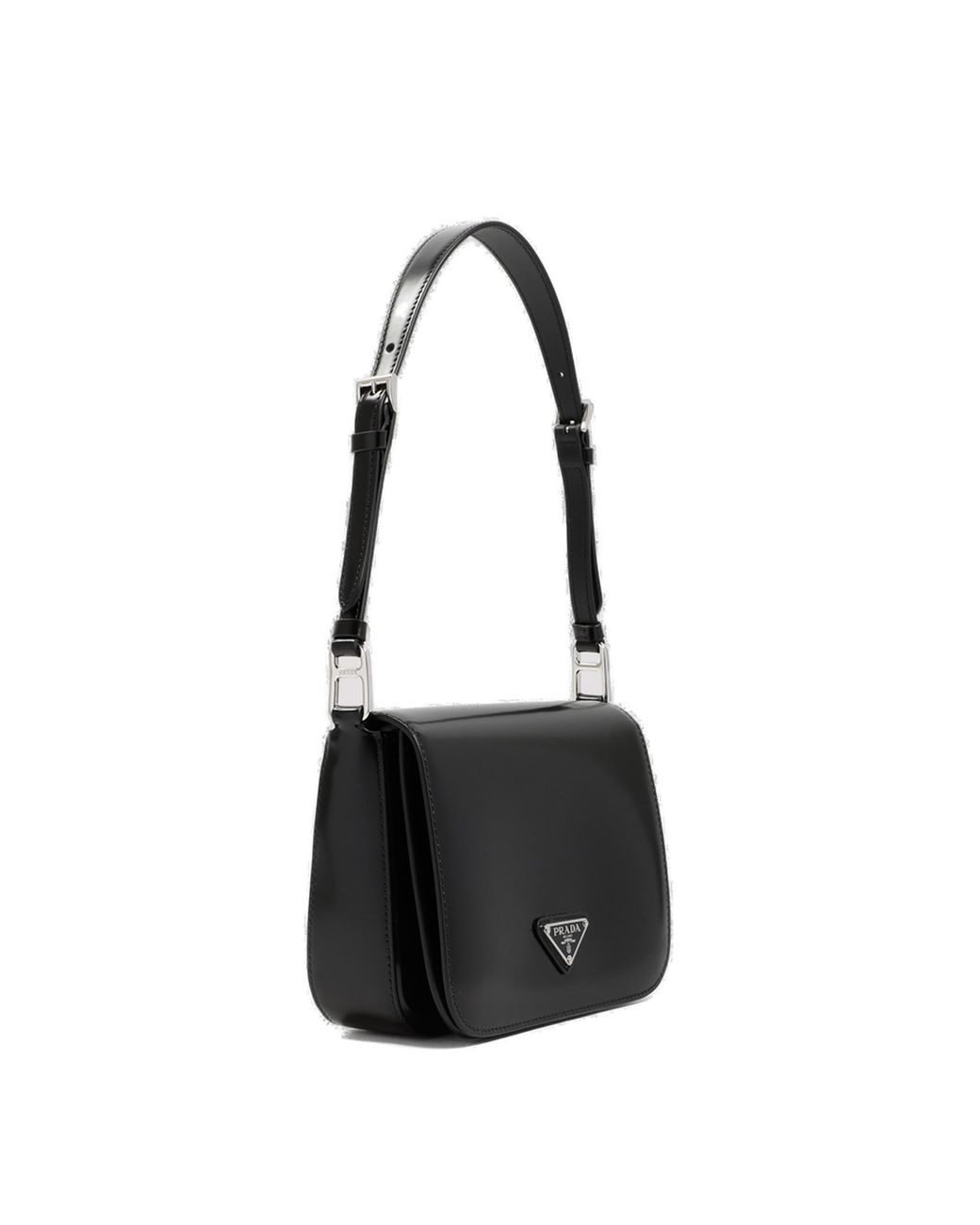 Prada Leather Pattina Bag in Black Lyst Canada