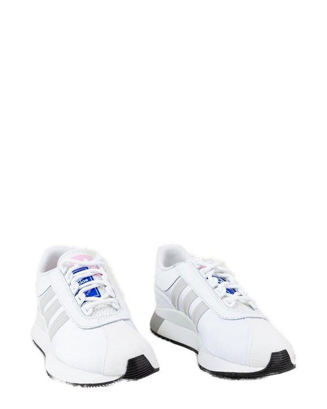 adidas Originals Suede Sl Andrige Lace-up Sneakers in White | Lyst