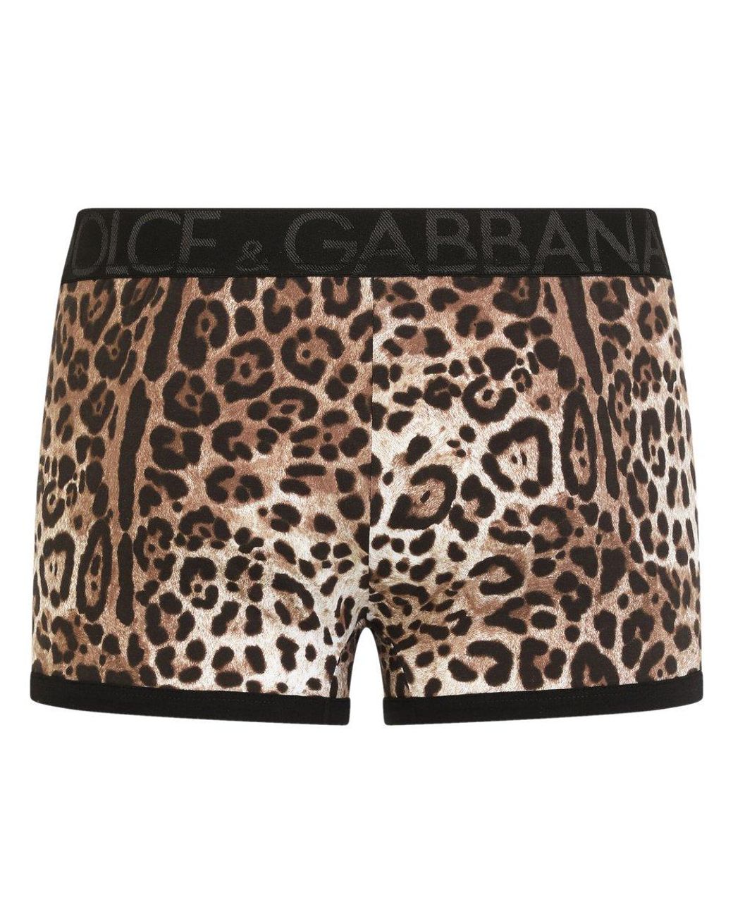 Dolce & Gabbana Leopard-print Two-way Stretch Boxers for Men | Lyst