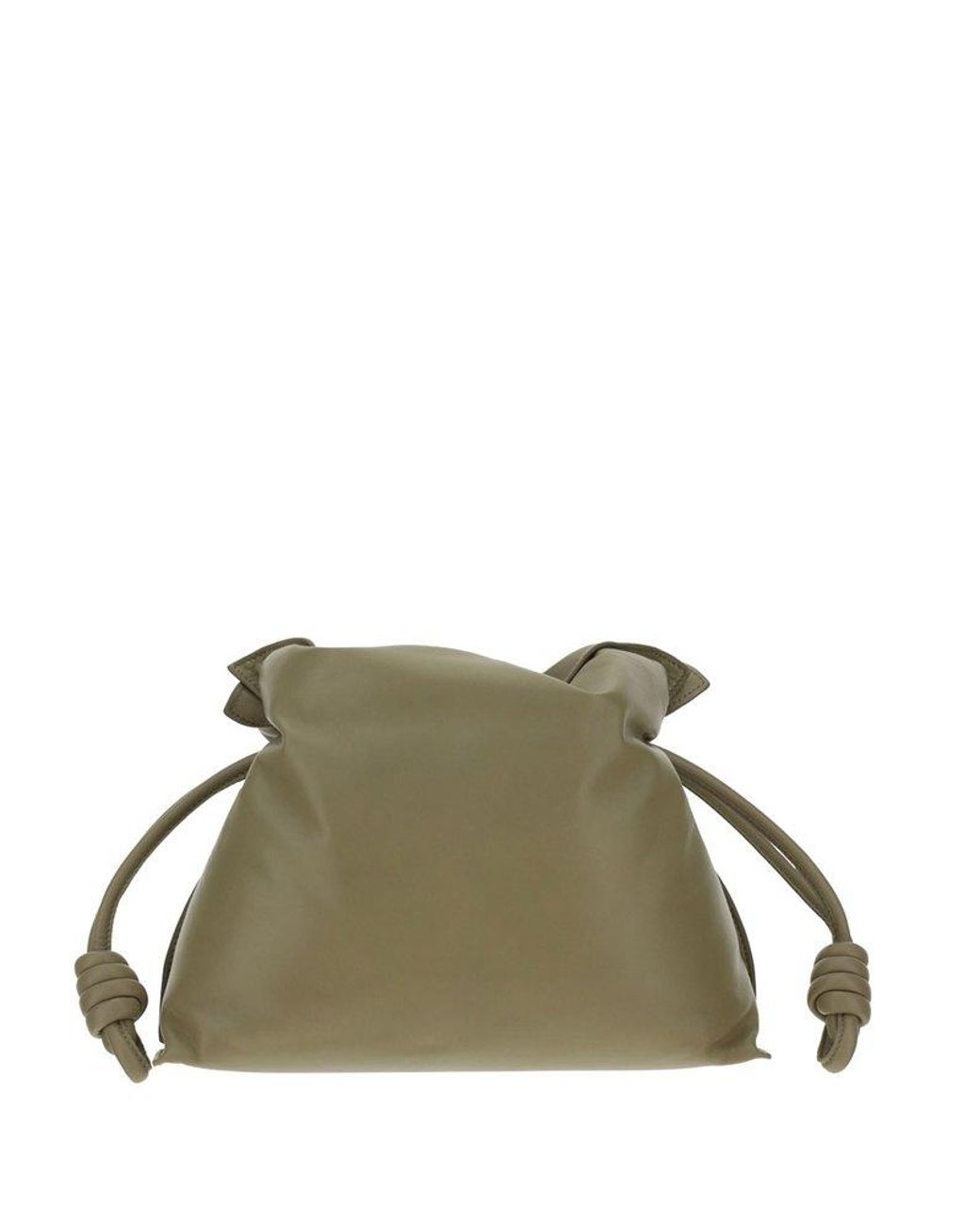 Loewe Flamenco Padded Drawstring Shoulder Bag in Green Lyst