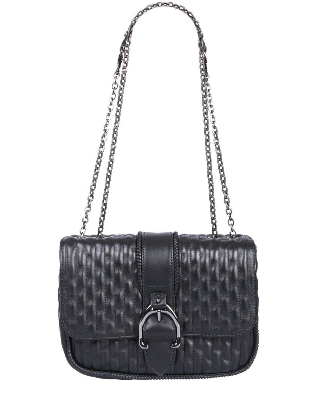 Longchamp Small Chain Amazon Shoulder Bag in Black | Lyst