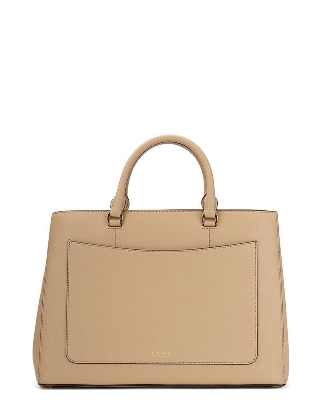 【送料&関税込】Polo Ralph Lauren Hanna Logo Plaque Tote Bag Polo Ralph Lauren Hanna Logo Plaque Tote Bag | italist