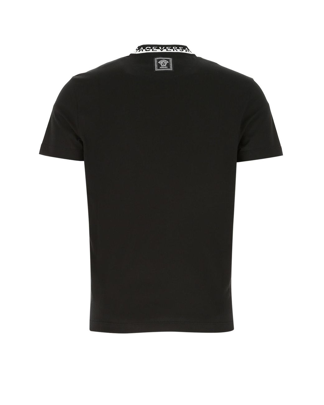 Tシャツ・カットソー VERSACE Men T Shirts 10133021A13401 2B510 Black Versace T-shirt with print | Men's Clothing | Vitkac