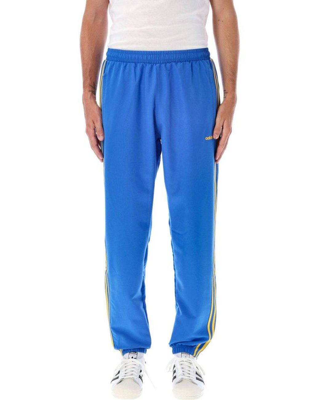 adidas woven tracksuit bottoms