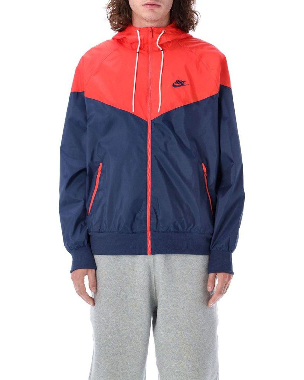 Nike Hooded Windrunner in Blue for Men Lyst UK