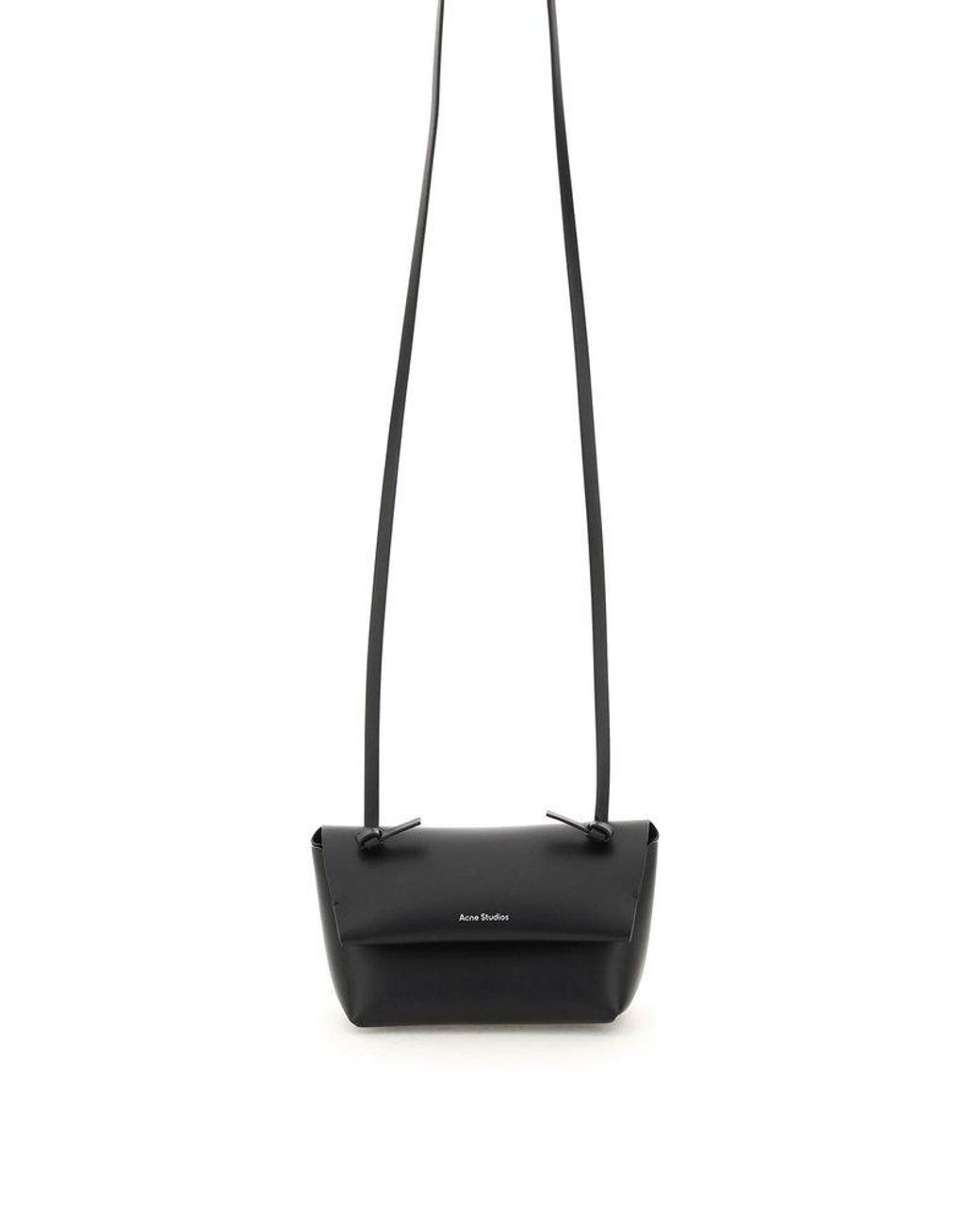 ショルダーバッグ・ポシェット Acne Studios Borsa A Spalla In Pelle Borsa a spalla in pelle in Viola - Acne Studios | Mytheresa