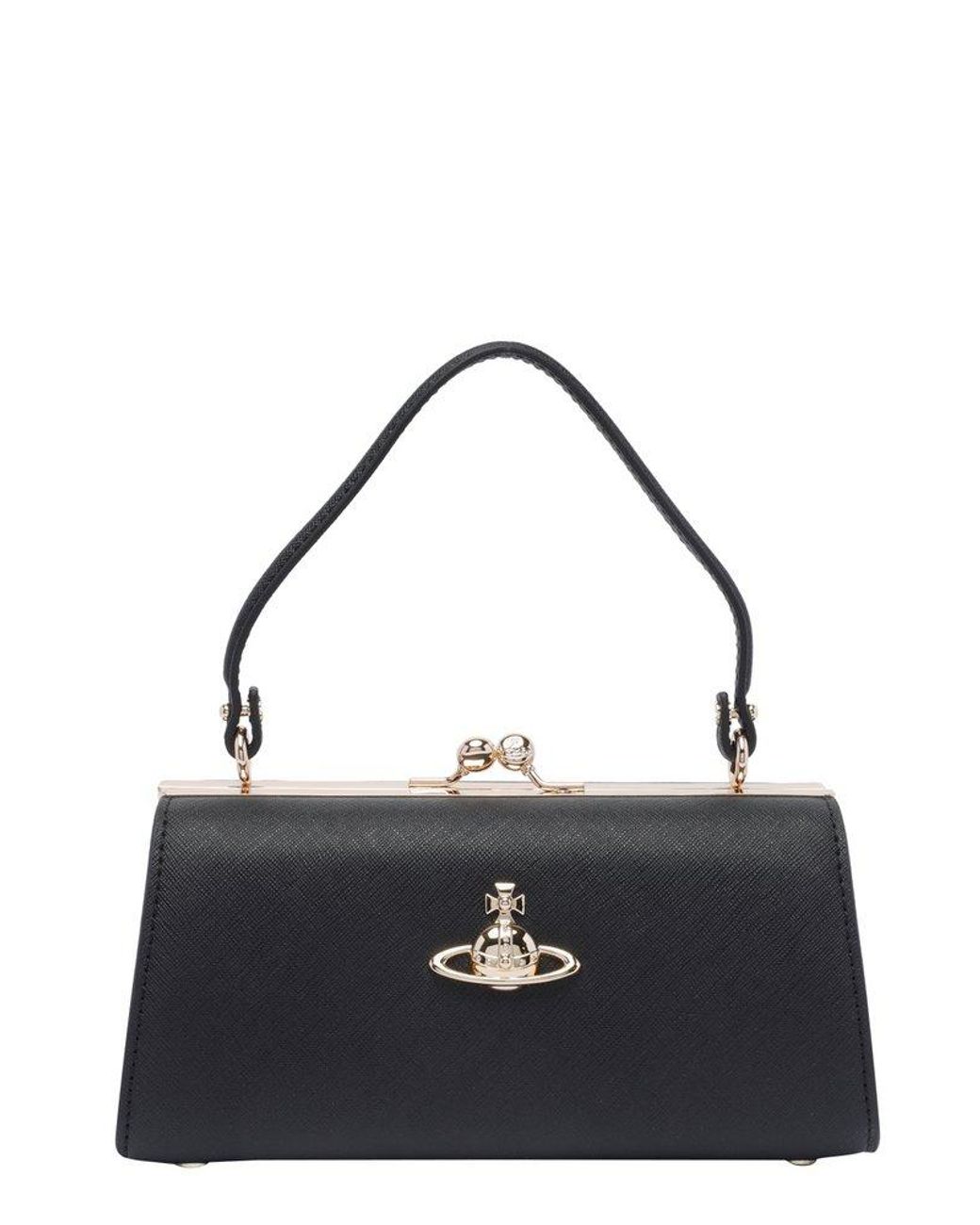 送料関税込 Vivienne Westwood DOLL ORB トップハンドル バッグ Vivienne Westwood Orb Plaque Doll Top Handle Bag in Blue | Lyst