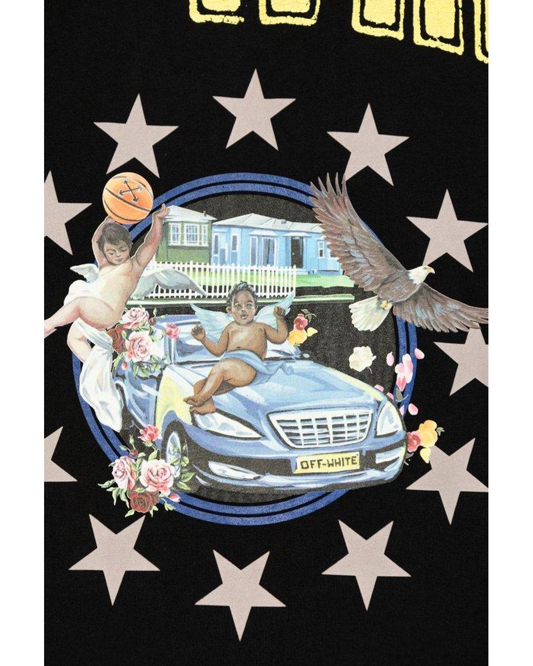Off-White c/o Virgil Abloh Fresco Star Oversized T-Shirt in