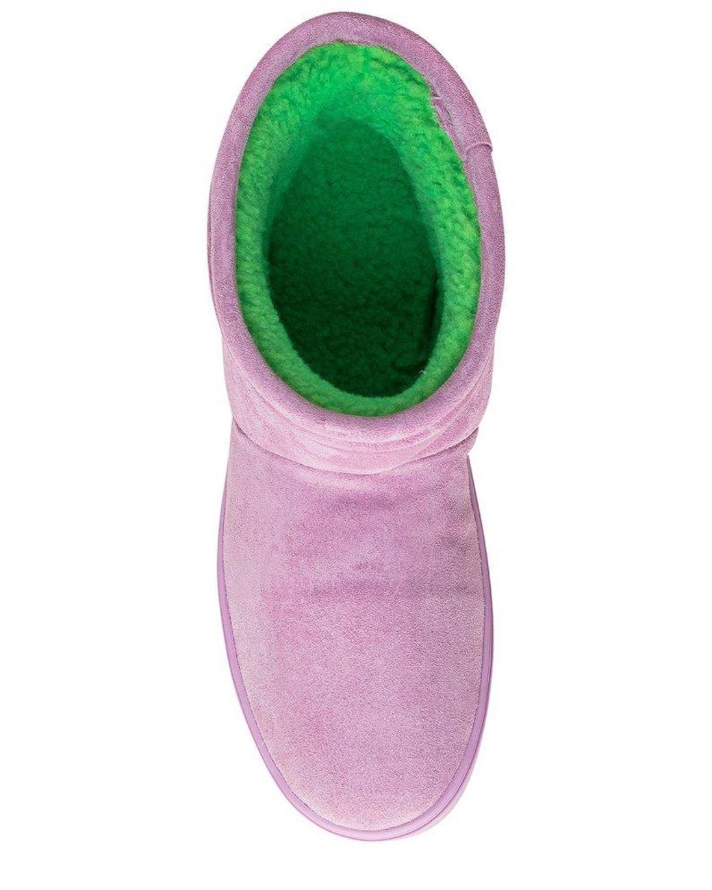 Chiara Ferragni Eyelike-patch Round-toe Boots in Purple | Lyst