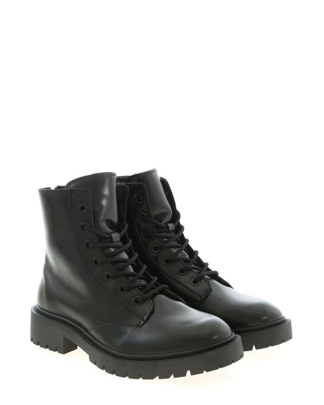 kenzo lace up ankle boots