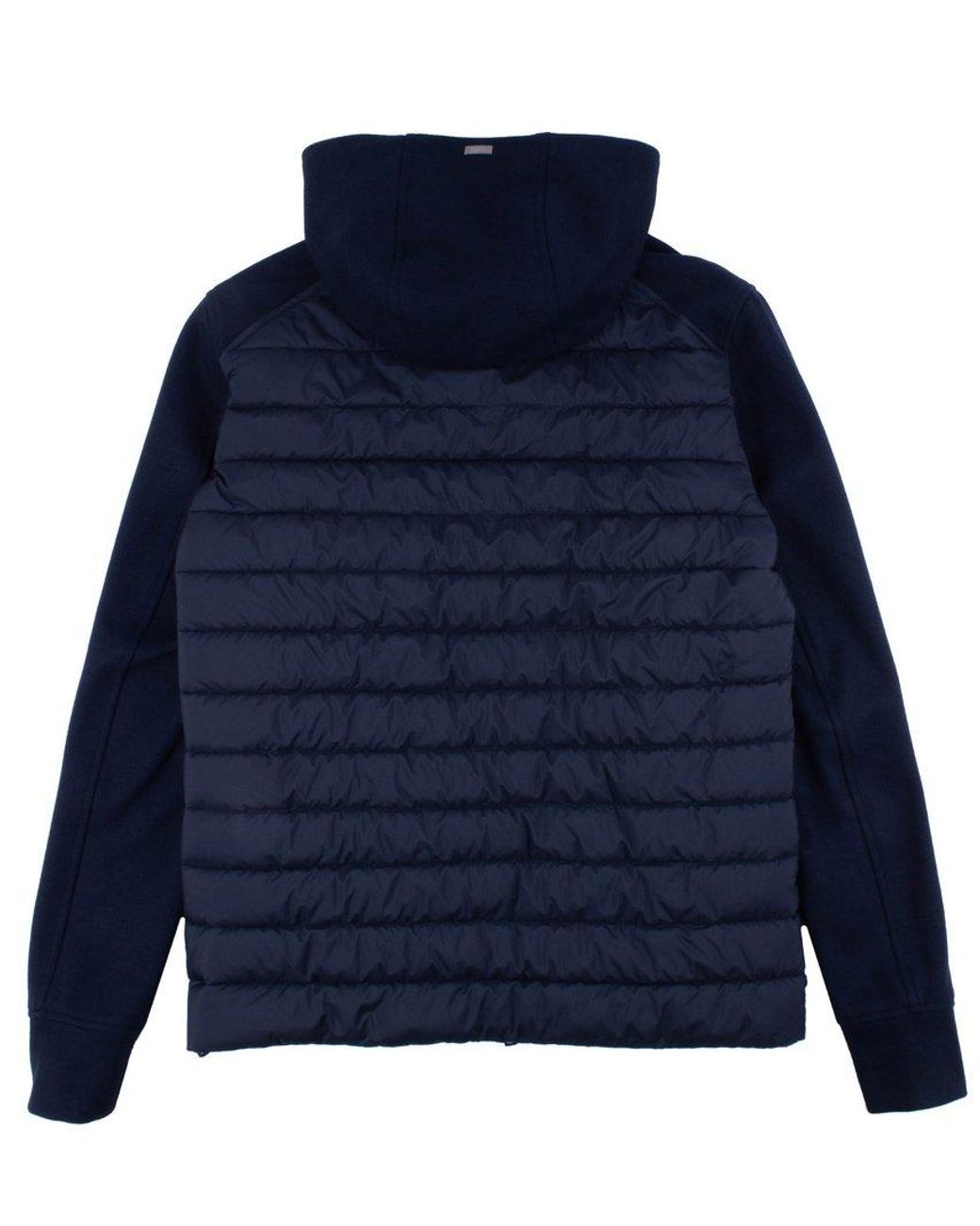 Herno Zip up Drawstring Jacket in Blue for Men Lyst