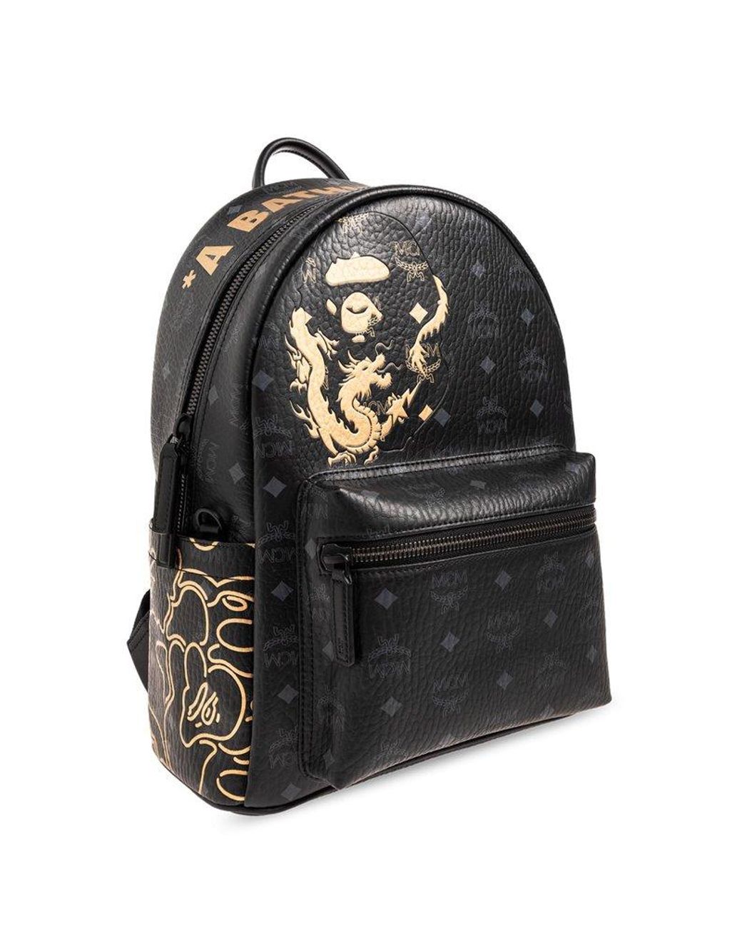 MCM X Bape in Black for Men Lyst
