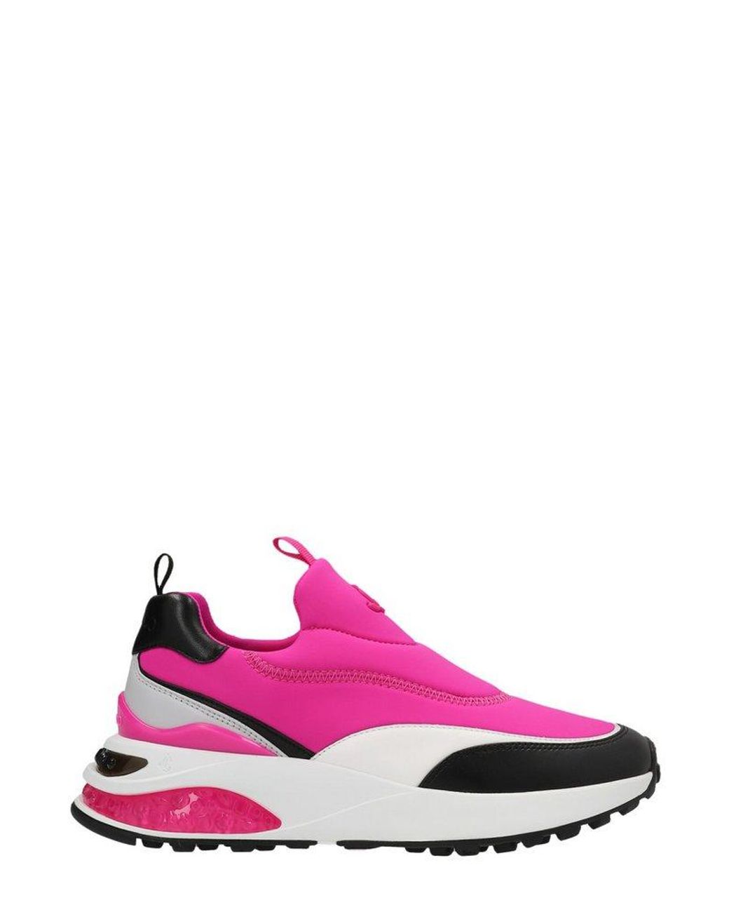 Jimmy Choo Neoprene Memphis/f Sneakers in Pink Lyst
