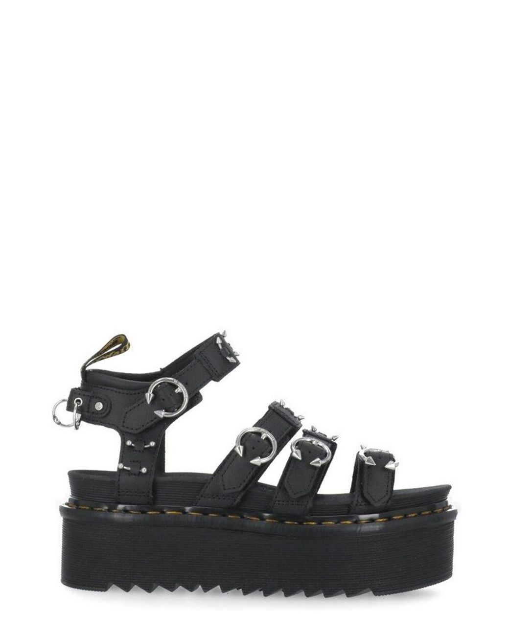 Dr Martens★BLAIRE QUAD★厚底★PIERCING PLATFORM SANDALS Dr. Martens Blaire Piercing Leather Platform Sandals in