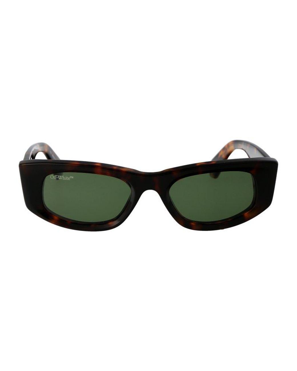 Off-White c/o Virgil Abloh Sunglasses in Green | Lyst UK