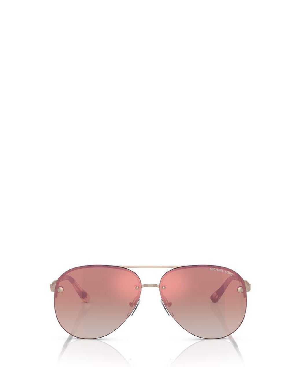 Michael kors cheap pink aviator sunglasses