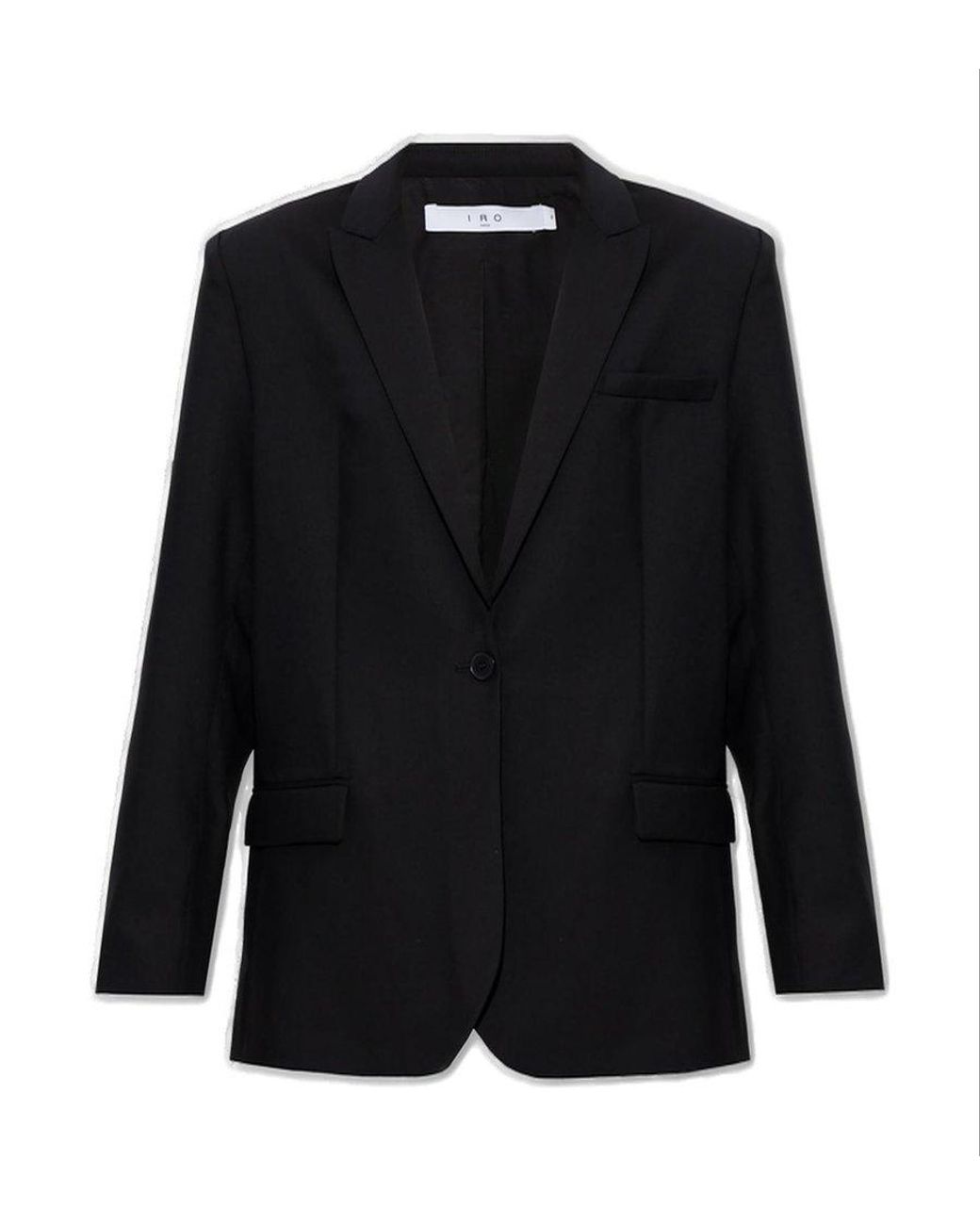 IRO Single Buttoned Blazer in Black | Lyst