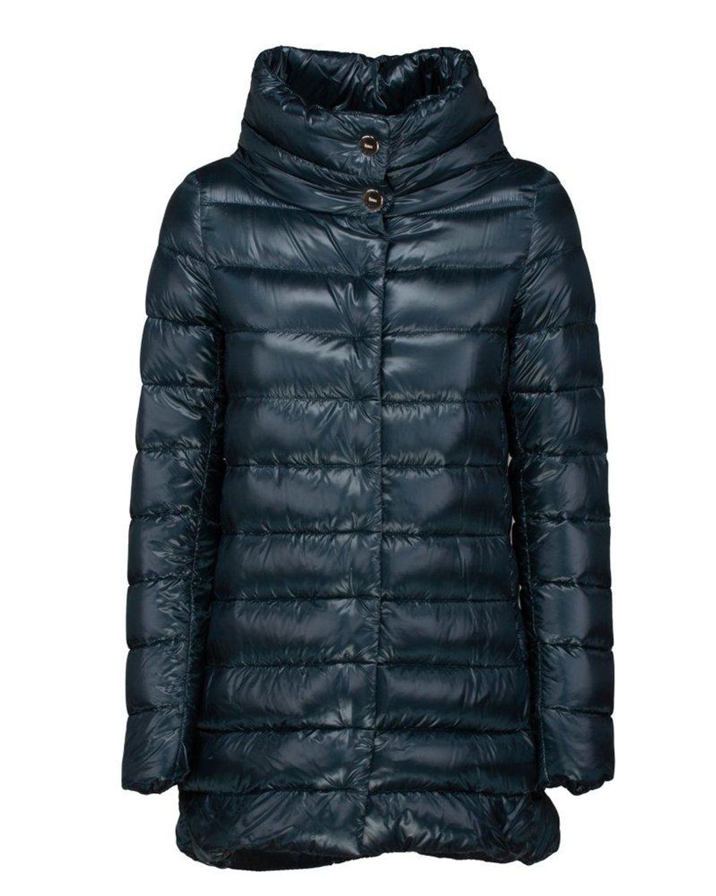 Herno Amelia Down Coat in Blue | Lyst