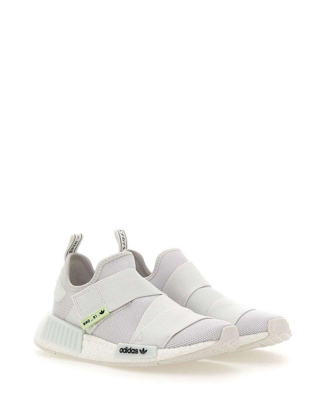 adidas Originals Nmd R1 Slip-on Sneakers in White | Lyst