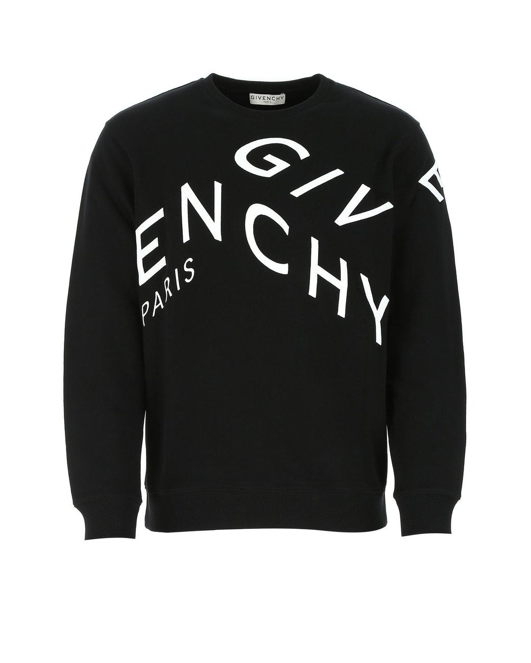 Givenchy Cotton Refracted Sweatshirt in Black for Men - Lyst
