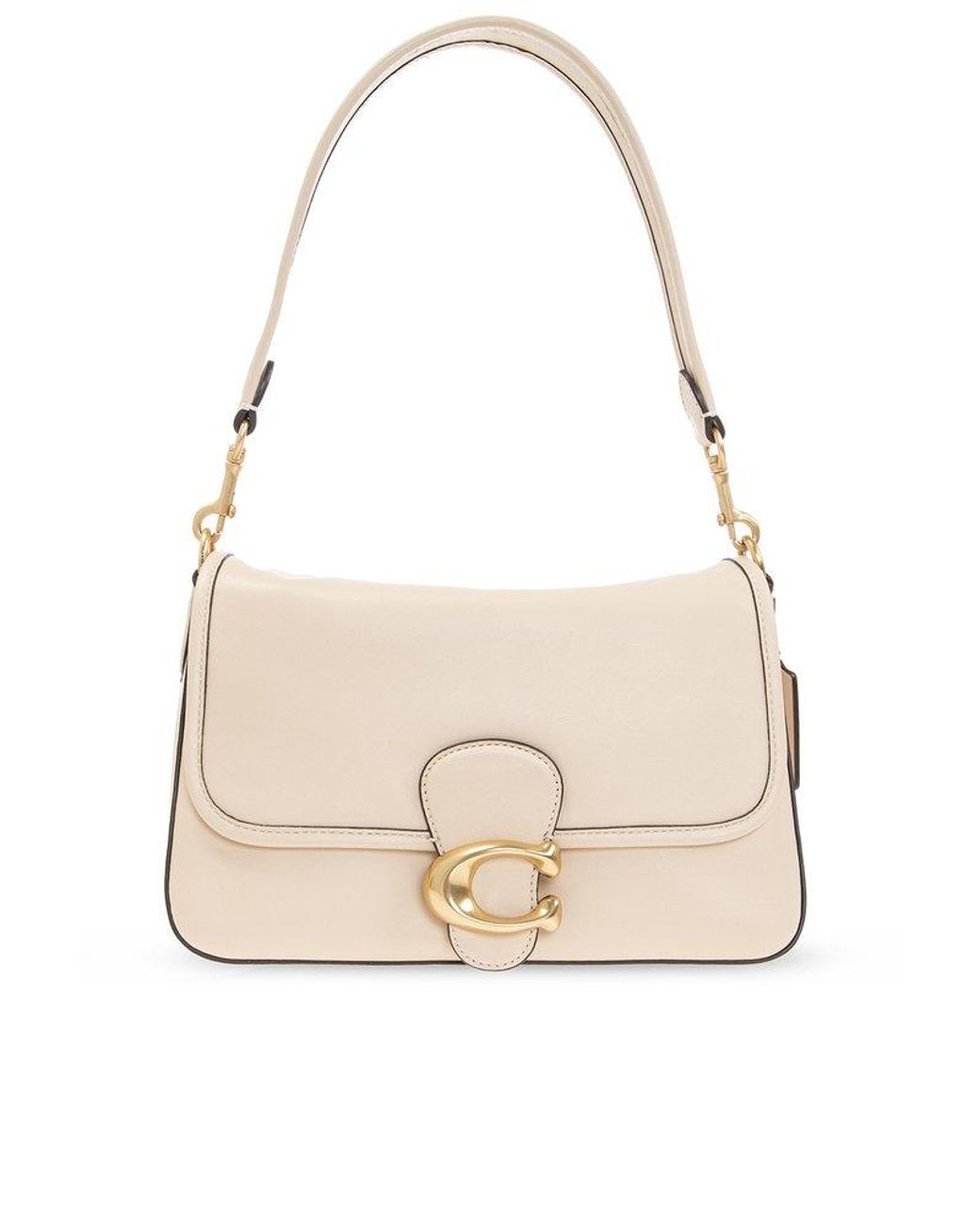 COACH 'soft Tabby' Shoulder Bag in Natural | Lyst Canada