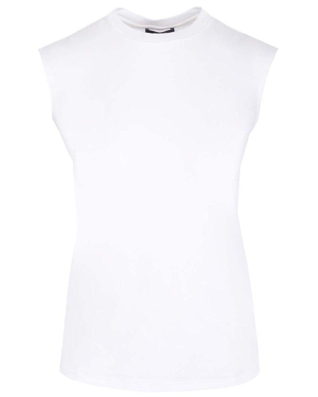 Theory Cotton Jersey Perfect Cut-off T 