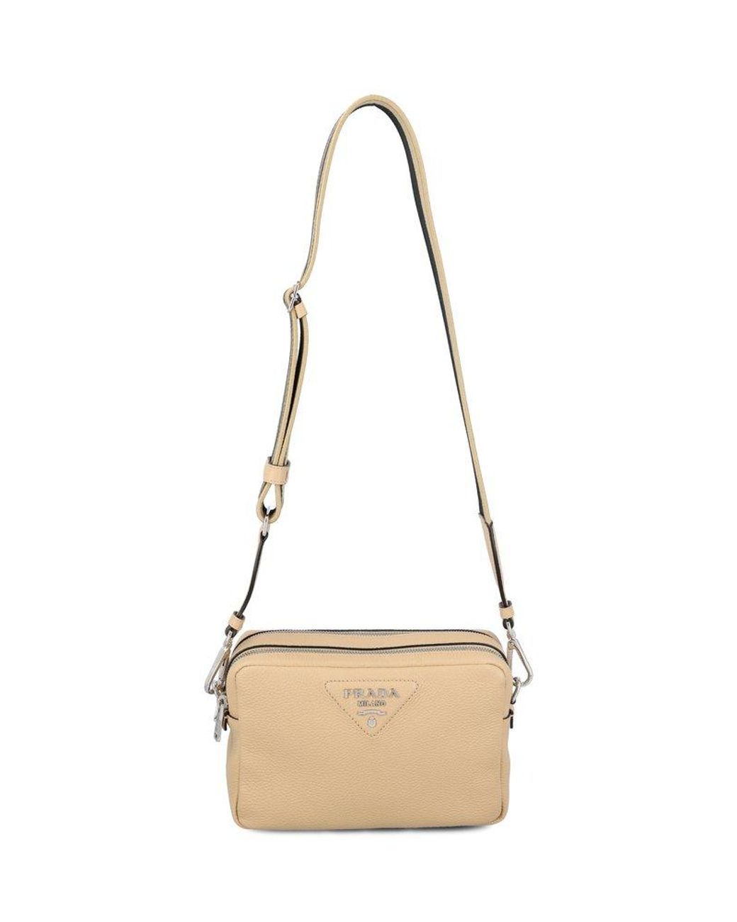 Beige prada 2025 crossbody bag