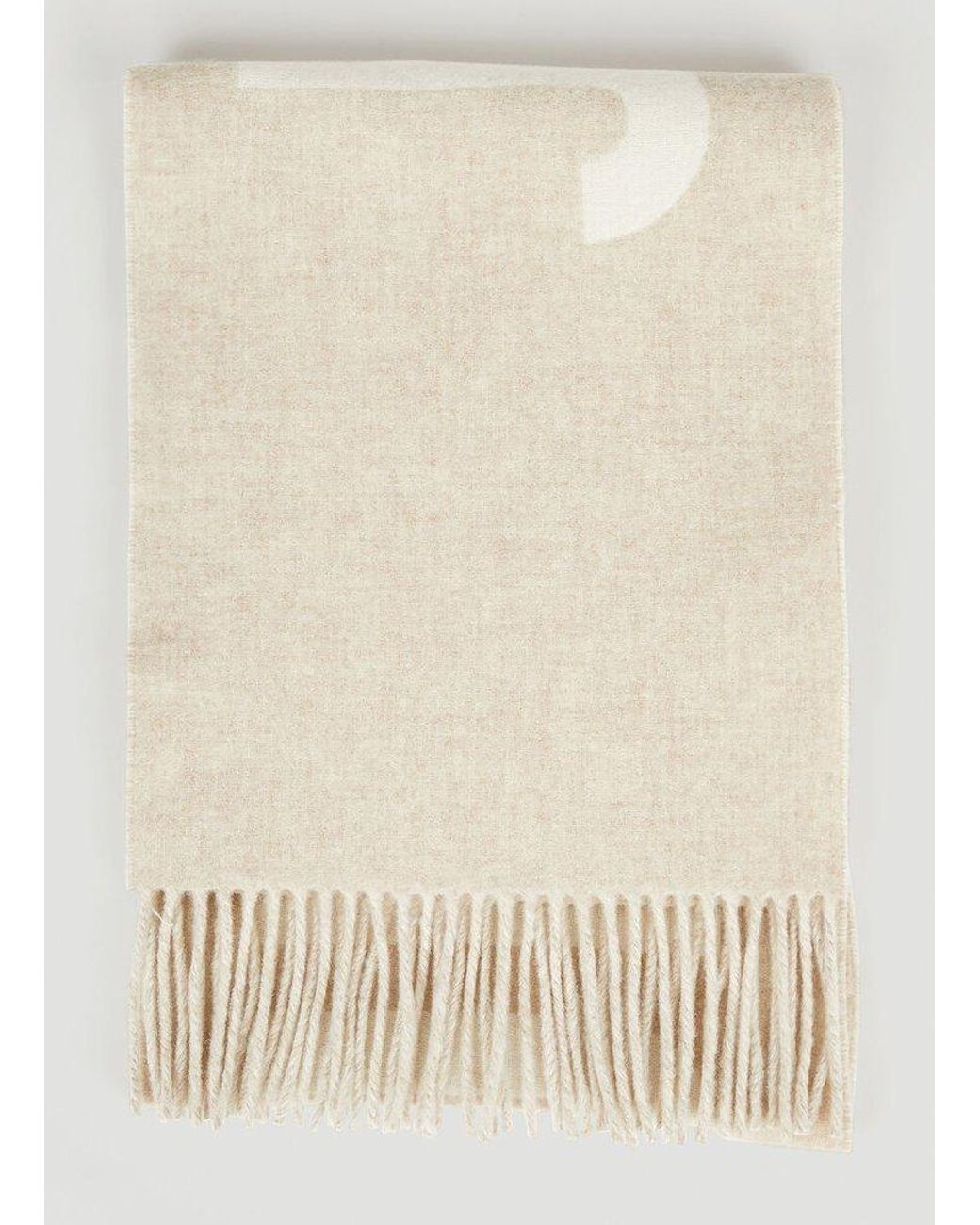 jacquemus scarf beige