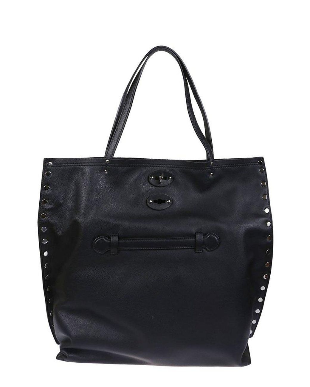 【関税&送料込】Zanellato Medium Tote Bag A Spasso Black In Zanellato A'Spasso Medium Tote Bag in Black | Lyst