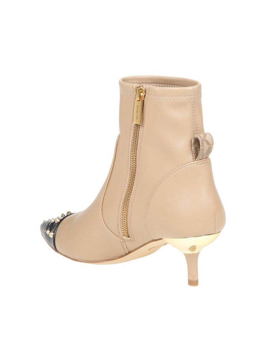 Michael kors boots with gold studs top