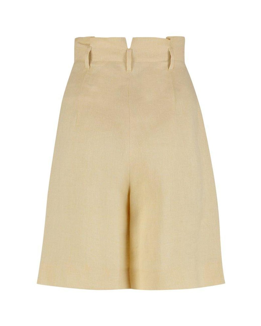 Max Mara Studio Linen Serio Bermuda 