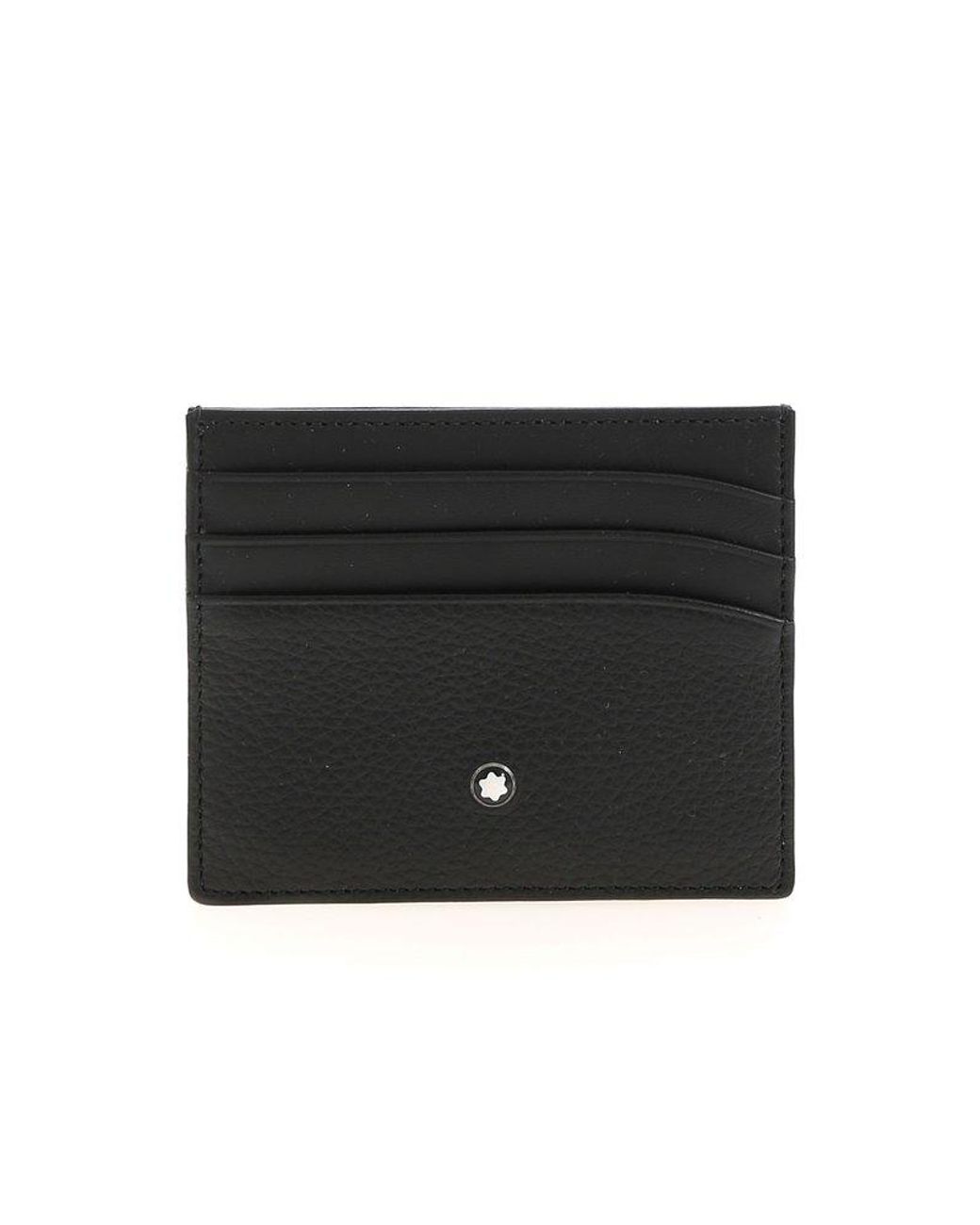 Montblanc Meisterstuck Card Holder in Black for Men Lyst