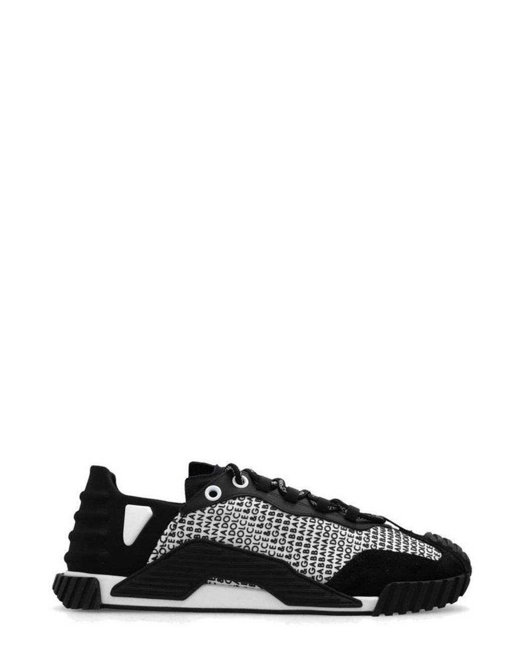 Dolce & Gabbana Ns1 Lace-up Sneakers in Black for Men | Lyst
