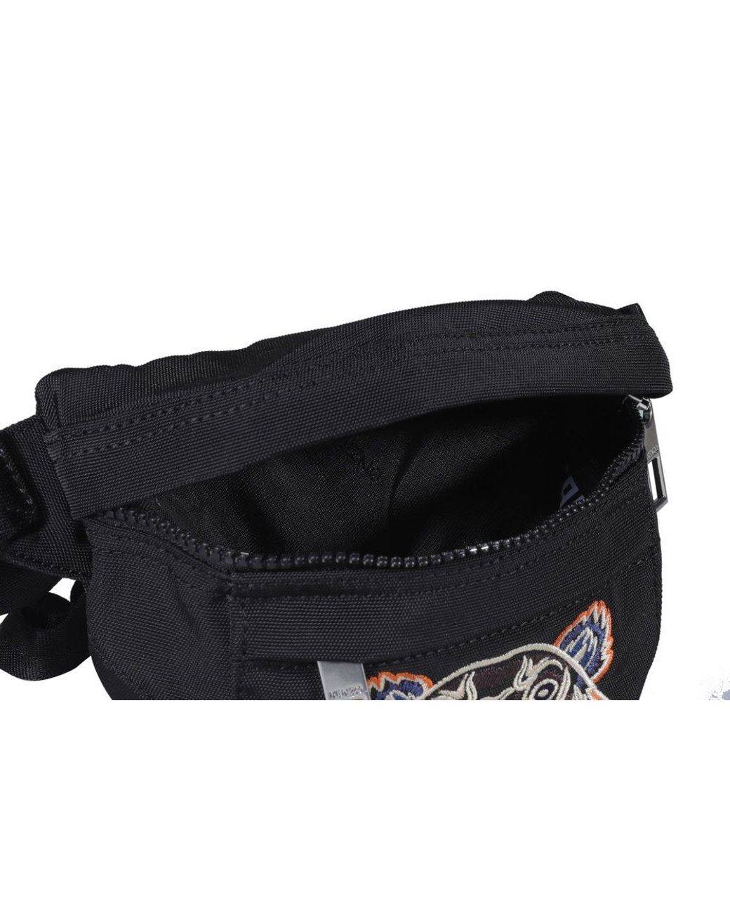 KENZO Tiger Small Bumbag in Black | Lyst