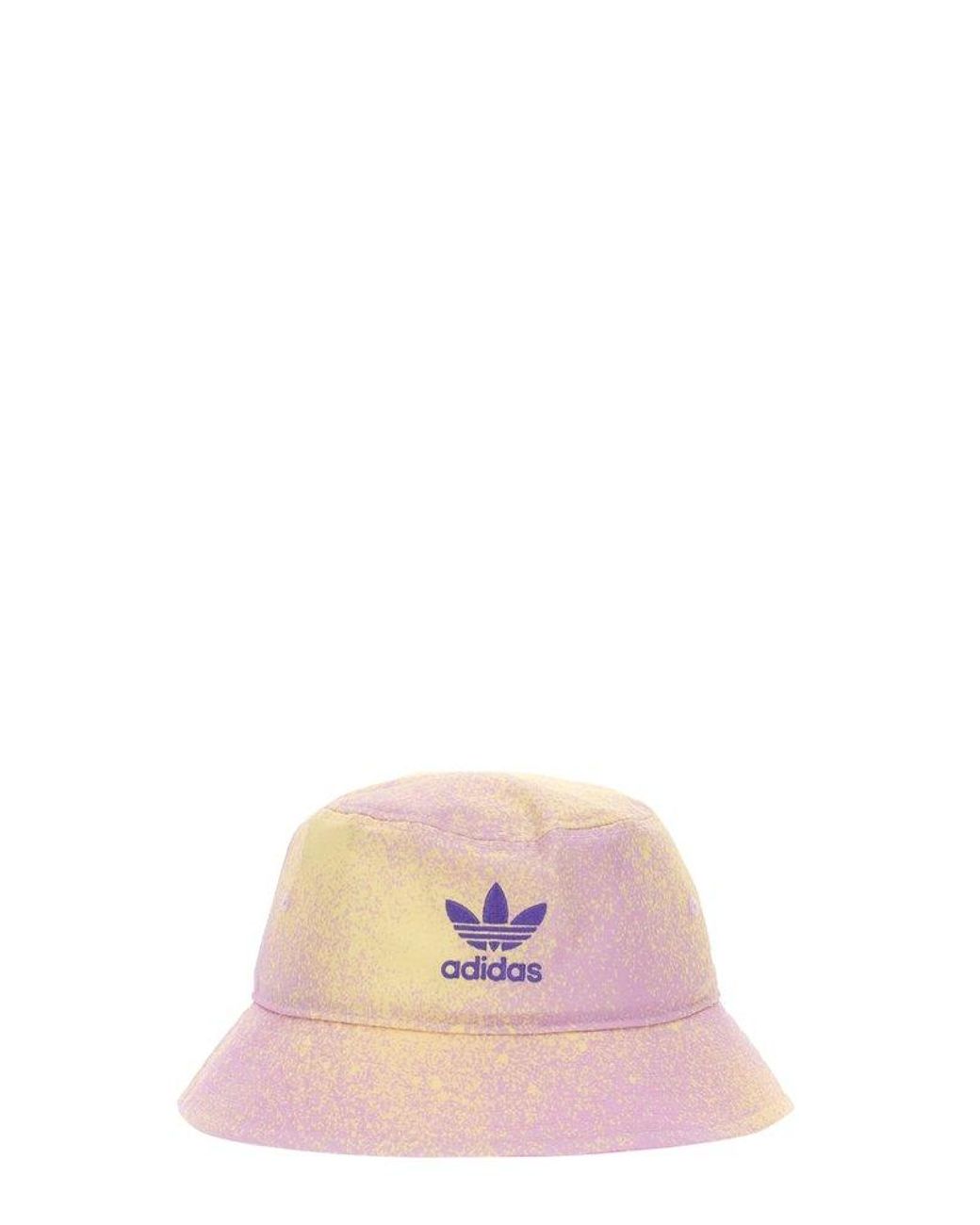 adidas Originals Cotton Bucket Hat in Pink | Lyst