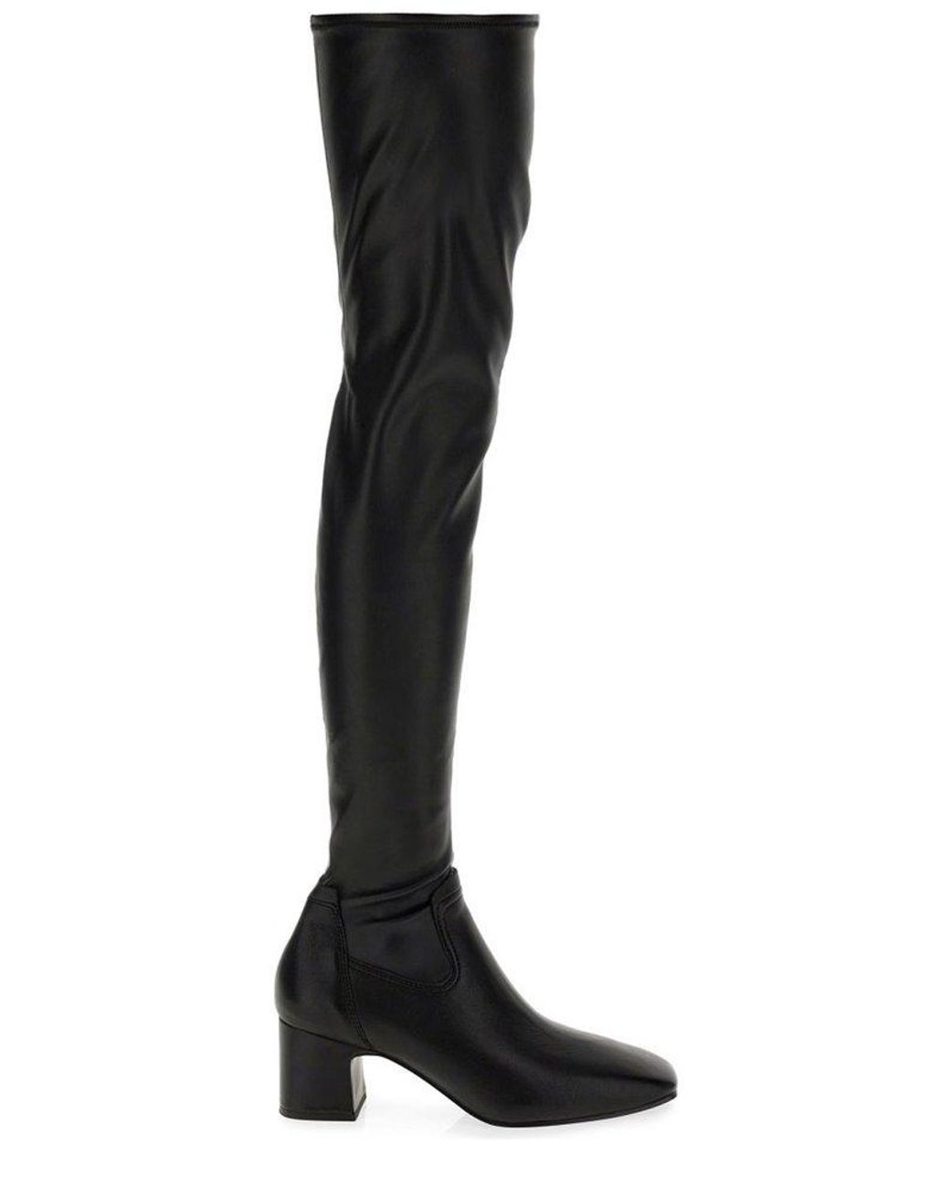 pull on knee high boots womens