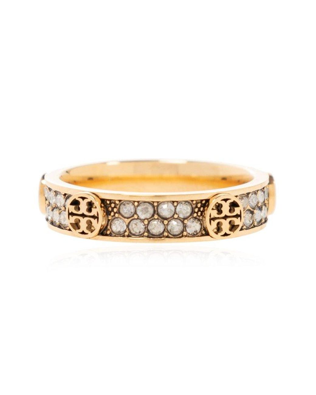 Tory burch frozen logo ring new arrivals
