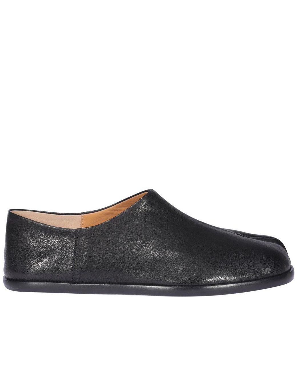 Maison Margiela Tabi Slip-on Loafers in Black | Lyst