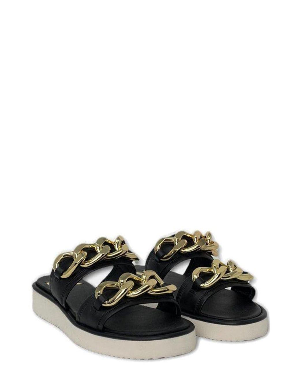 Michael Kors】Scarlett Chain Link Suede Sandal 靴・シューズ サンダル・ミュール 靴・シューズ  サンダル・ミュール 日本オンラインショップ mountaincrafts.bt