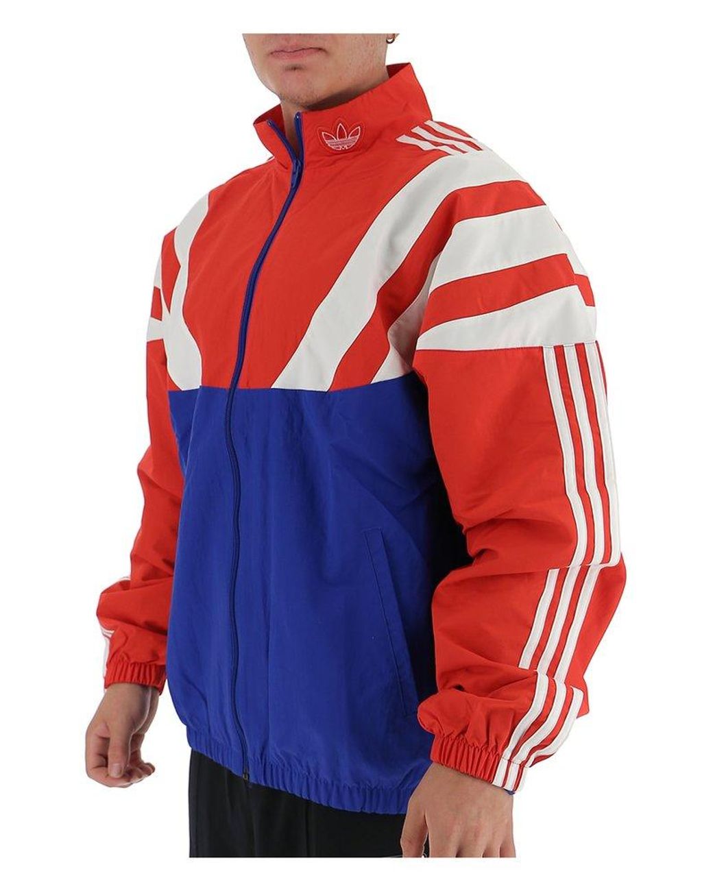 adidas Originals Synthetic Balanta 96 Track Jacket in Red for Men | Lyst