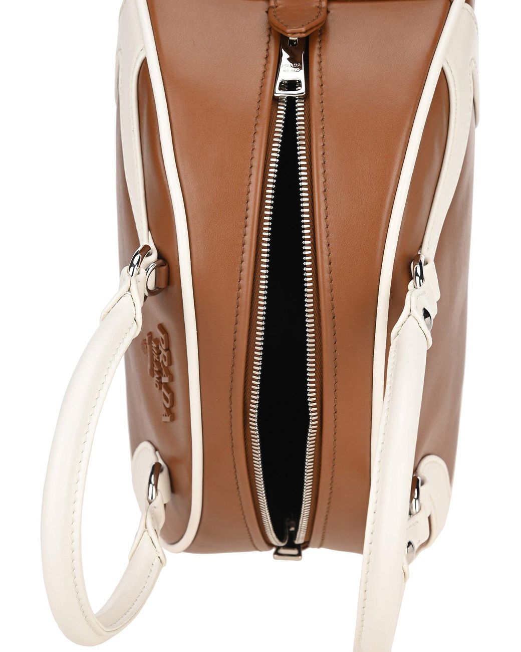 Prada bowling bag 2020 sale