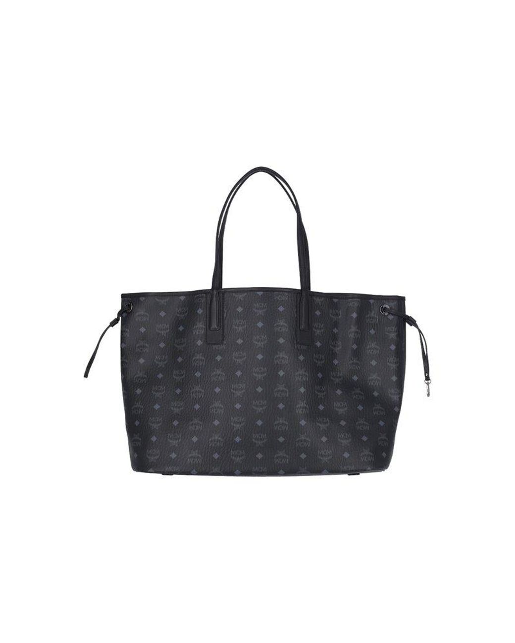 MCM liz Large Reversible Tote Bags in Black Lyst