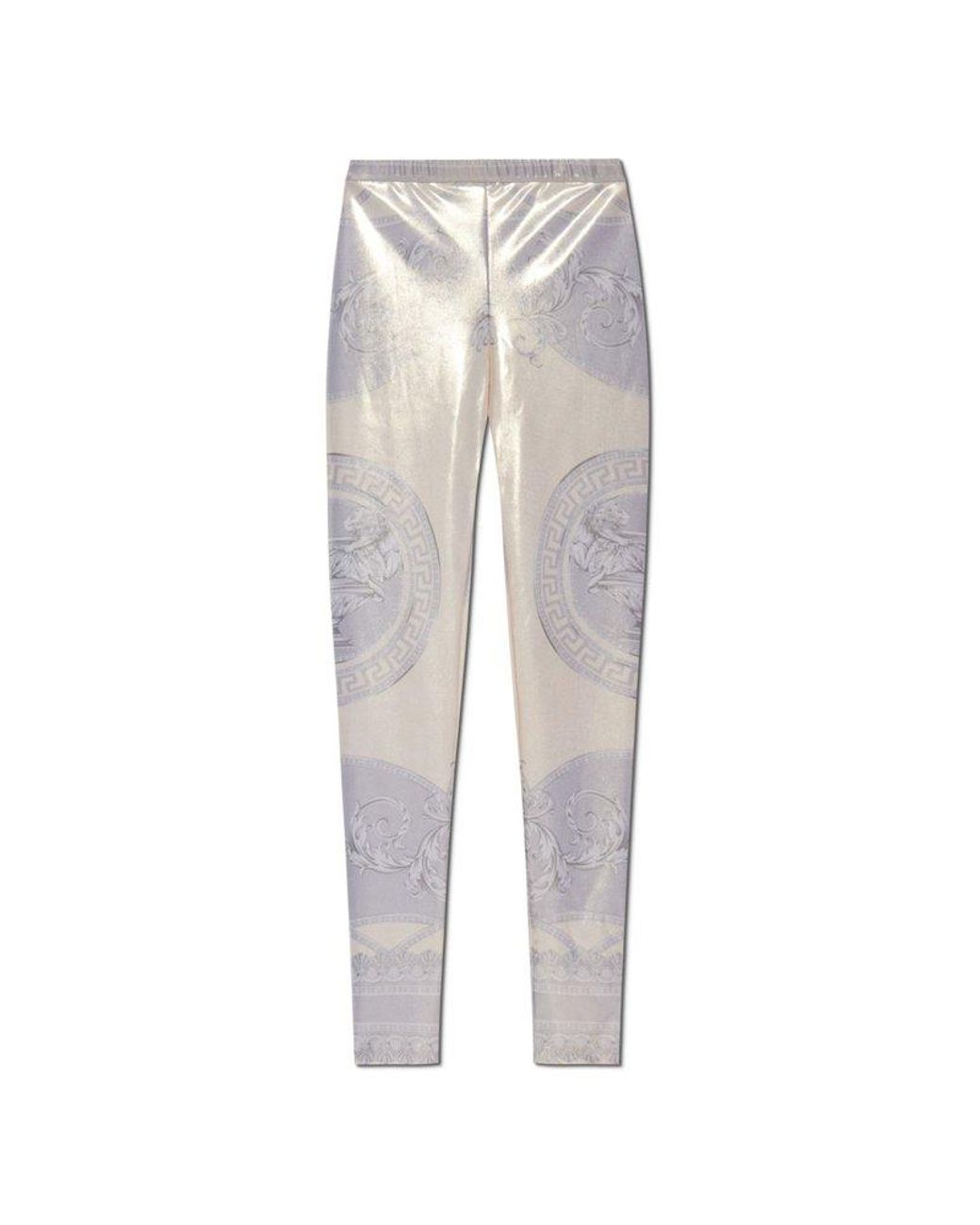 ボトムスその他 VERSACE 'La Coupe des Dieux' leggings Versace Black & White 'La Coupe Des Dieux' Leggings Versace