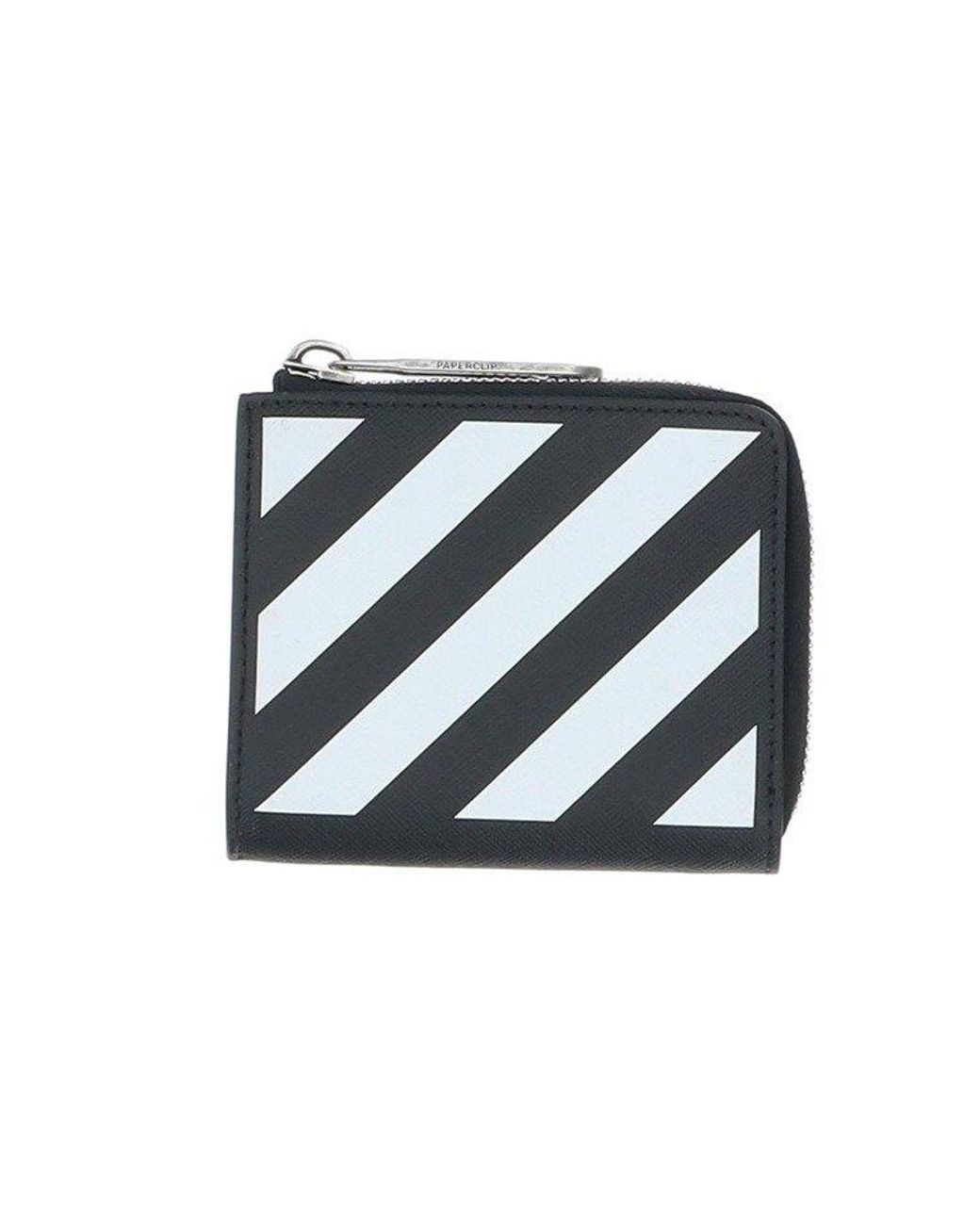 Off-White c/o Virgil Abloh Leather Wallets & Cardholders in Black for Men Mens Accessories Wallets and cardholders 