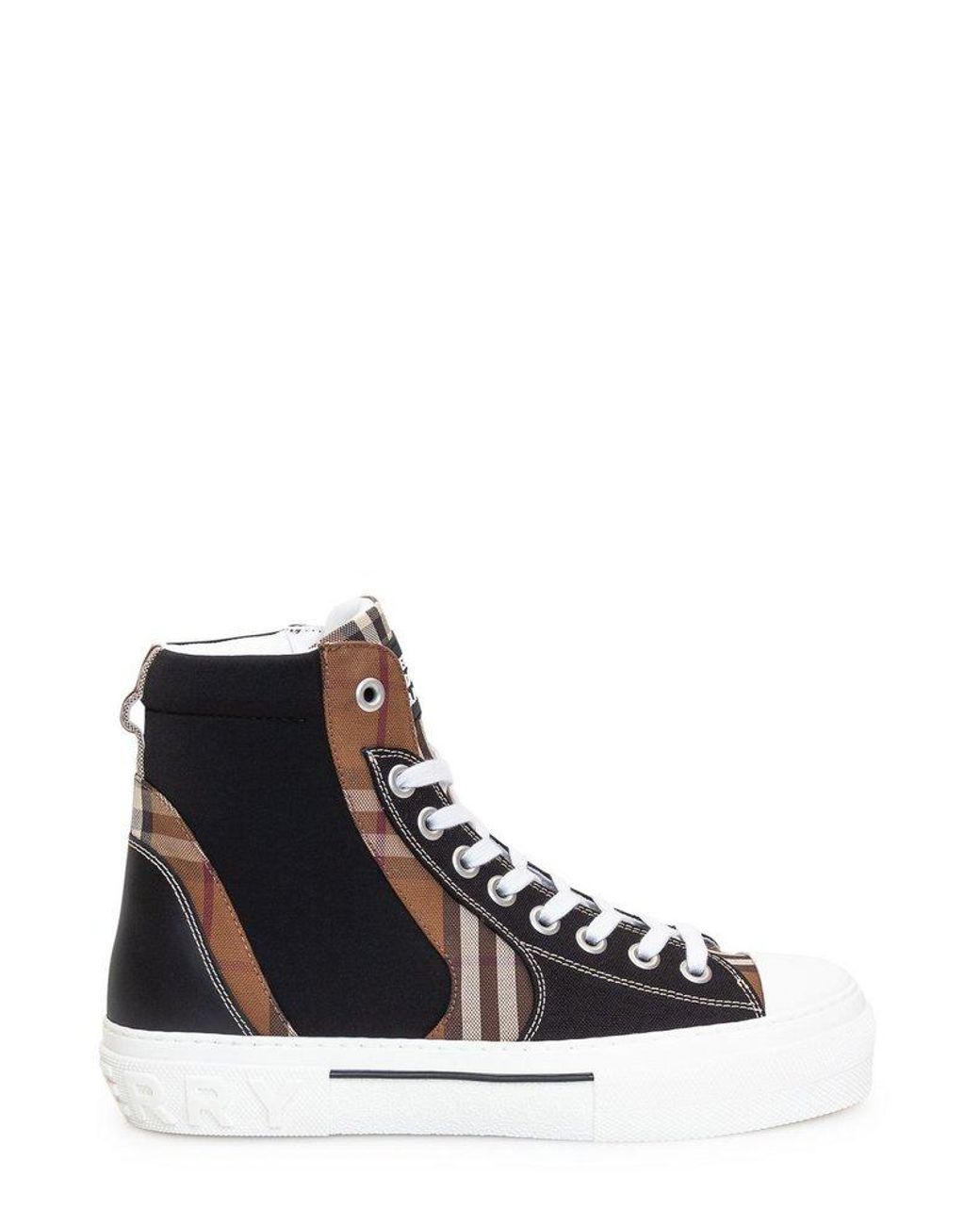 burberry high top sneakers womens