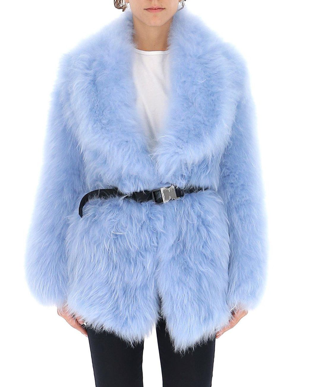prada fur coat